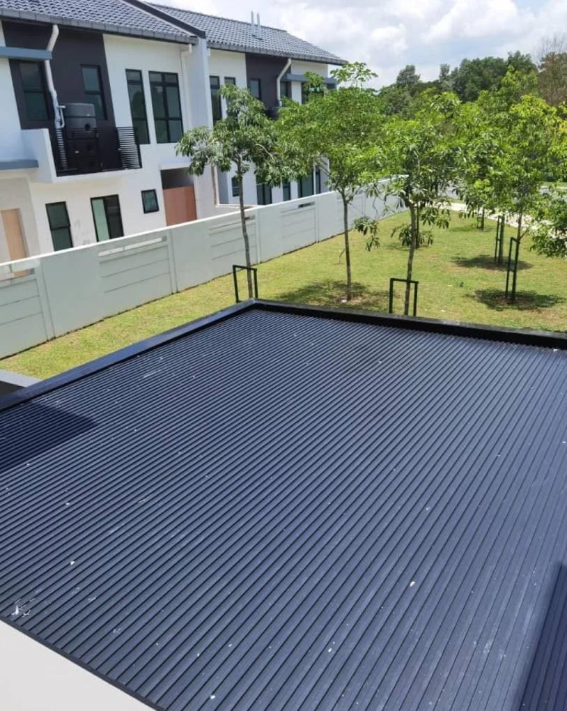 Solid Series Durable Aluminium Awning Selangor